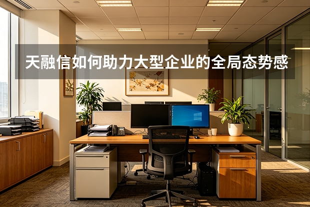 天融信如何助力大型企业的全局态势感知？
