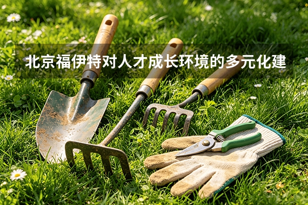 北京福伊特对人才成长环境的多元化建设