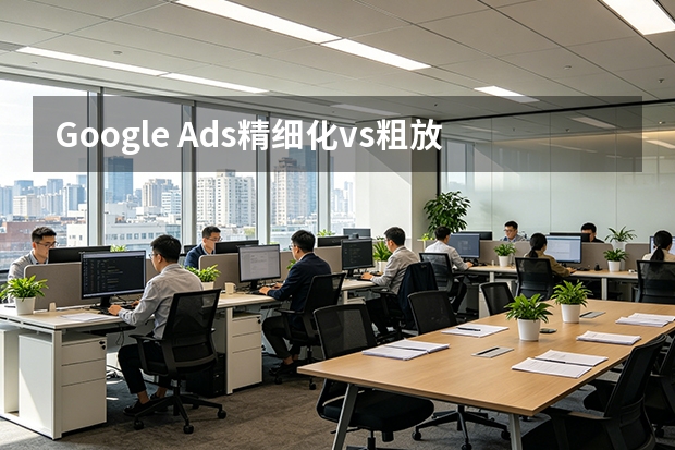 Google Ads精细化vs粗放投放：精准度差3倍，5个对比与3步决策指南