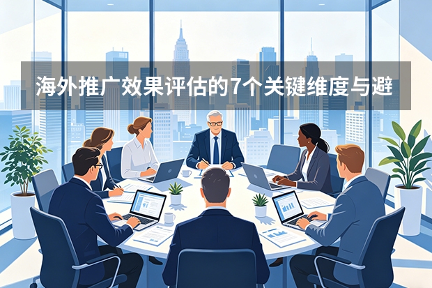 海外推广效果评估的7个关键维度与避坑指南