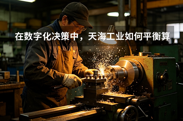 在数字化决策中，天海工业如何平衡算法建议与管理经验？