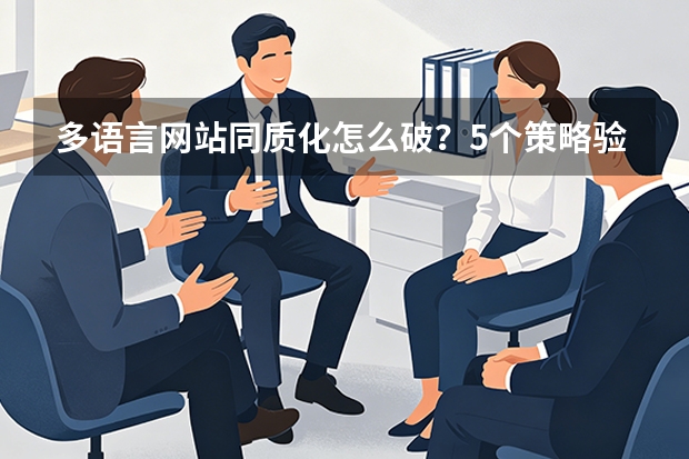 多语言网站同质化怎么破？5个策略验证百拓效果