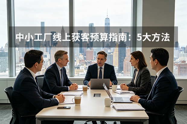 中小工厂线上获客预算指南：5大方法+2026成本数据