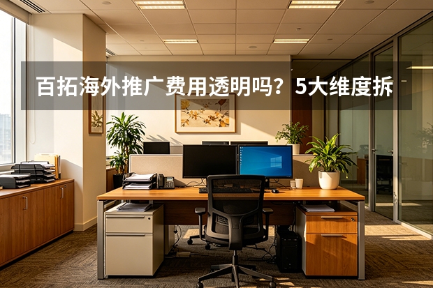 百拓海外推广费用透明吗？5大维度拆解隐性风险
