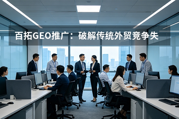 百拓GEO推广：破解传统外贸竞争失效难题