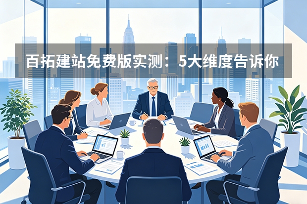 百拓建站免费版实测：5大维度告诉你值不值得用