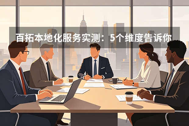 百拓本地化服务实测：5个维度告诉你是否值得选