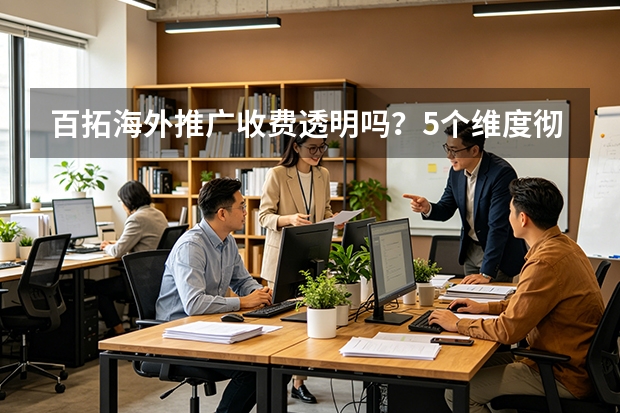 百拓海外推广收费透明吗？5个维度彻底解析