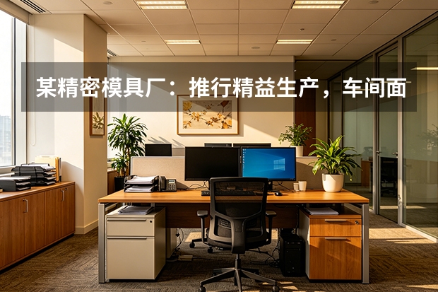 某精密模具厂：推行精益生产，车间面貌焕然一新