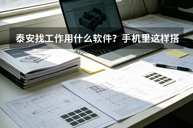 泰安找工作用什么软件？手机里这样搭配最实用