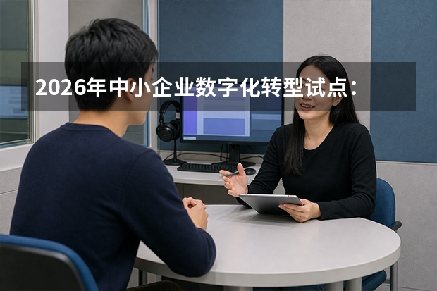 2026年中小企业数字化转型试点：第二批7至8月扩围