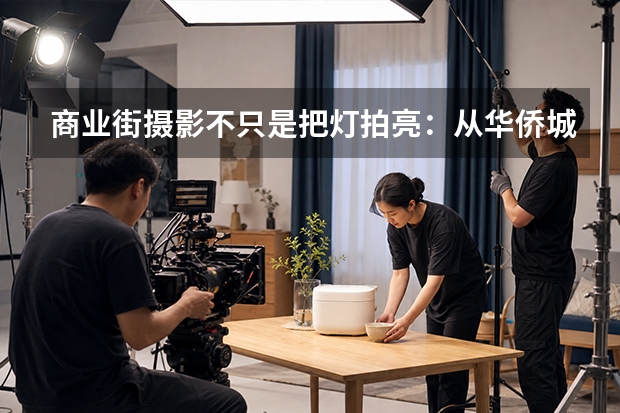 商业街摄影不只是把灯拍亮：从华侨城&middot;欢乐山川稷下湾看文旅商业影像怎么拍