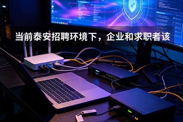 当前泰安招聘环境下，企业和求职者该怎么做？