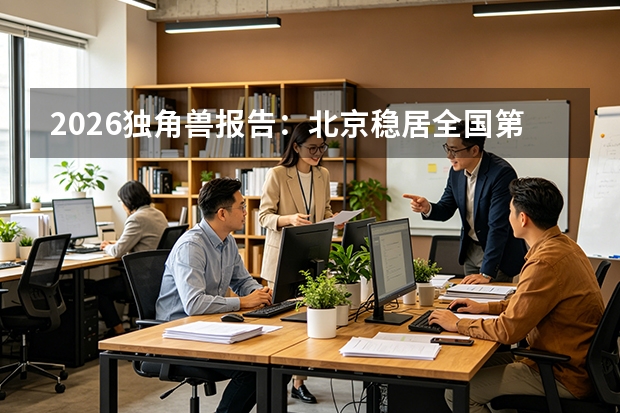 2026独角兽报告：北京稳居全国第一，人工智能赛道估值超6300亿美元