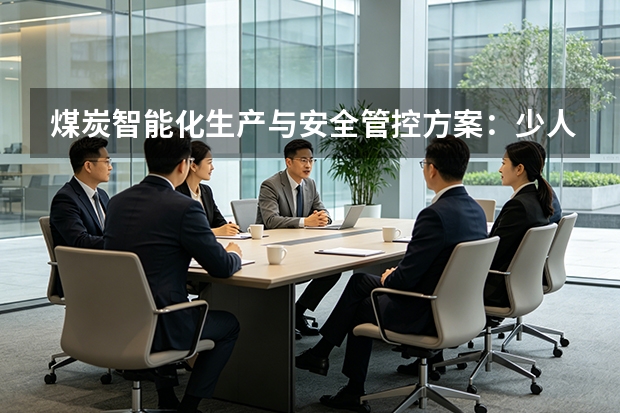 煤炭智能化生产与安全管控方案：少人化、无人化，夯实能源安全“压舱石”