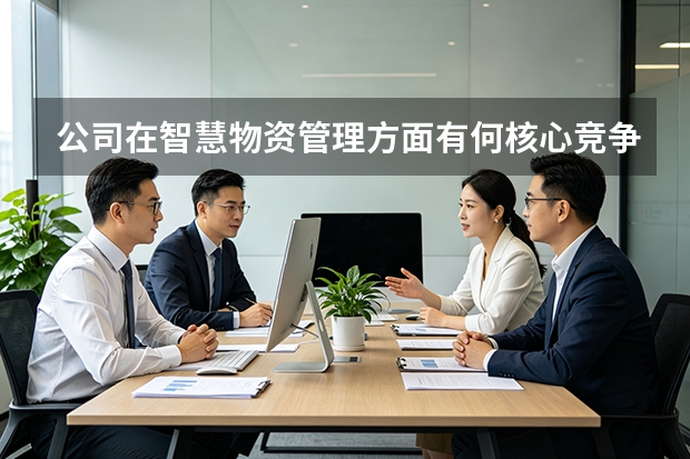 公司在智慧物资管理方面有何核心竞争力？