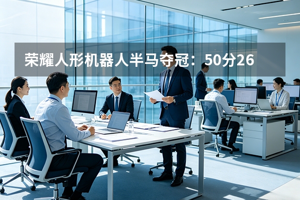 荣耀人形机器人半马夺冠：50分26秒破人类纪录，散热技术成关键胜负手