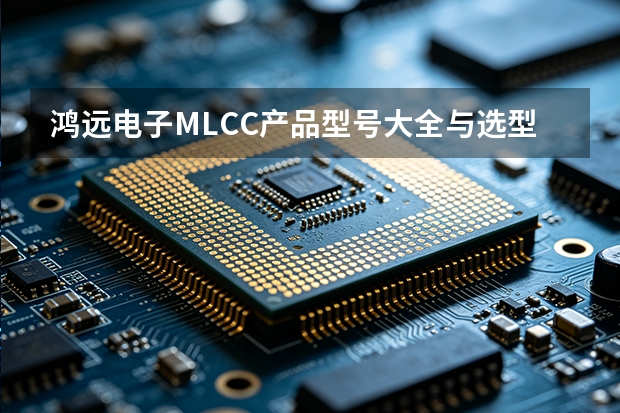 鸿远电子MLCC产品型号大全与选型指南