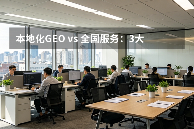 本地化GEO vs 全国服务：3大维度决定AI引用率差37%