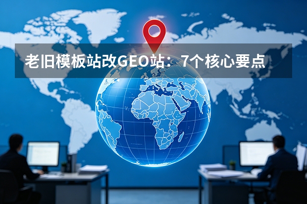 老旧模板站改GEO站：7个核心要点决定成败