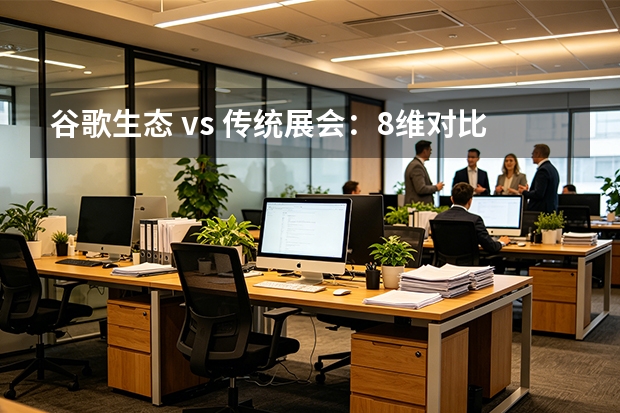 谷歌生态 vs 传统展会：8维对比与决策指南