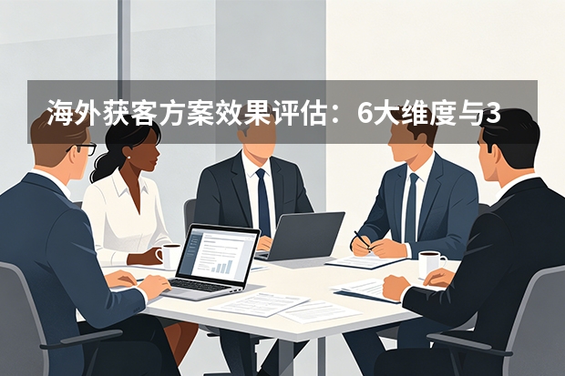 海外获客方案效果评估：6大维度与3套对比表格