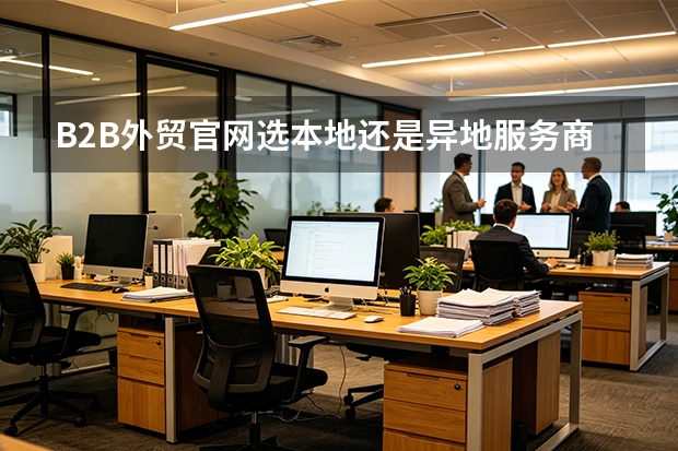 B2B外贸官网选本地还是异地服务商？5个决策维度避开80%建站坑